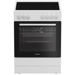 Готварска печка (ток) Indesit I6V5PMW , Бял , Керамични