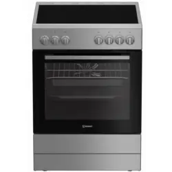 Готварска печка (ток) Indesit I6V5PMS , INOX , Керамични