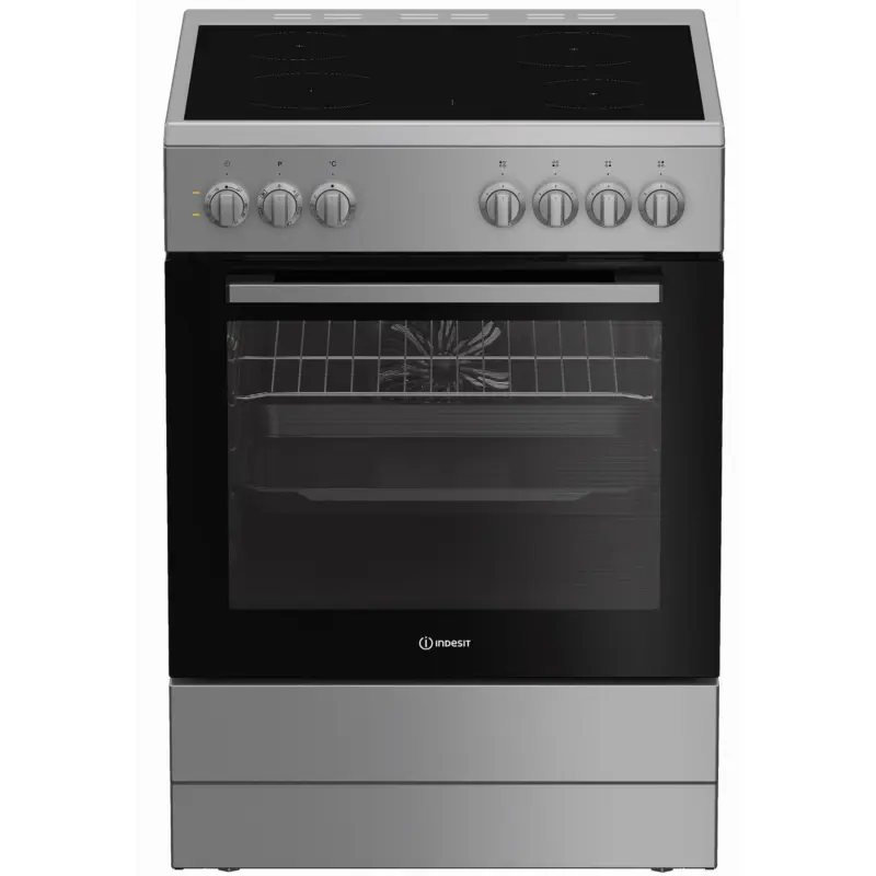 Готварска печка (ток) Indesit I6V5PMS , INOX , Керамични