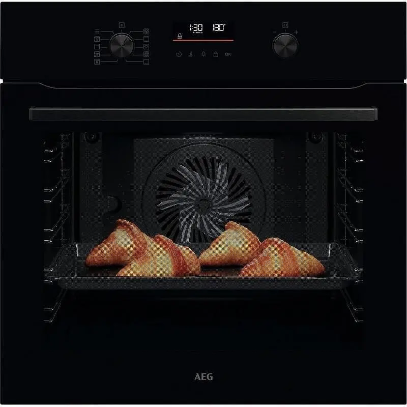 Фурна за вграждане AEG NBA5P43AK(ST) , 71 , Push бутони , А+ , Пиролиза