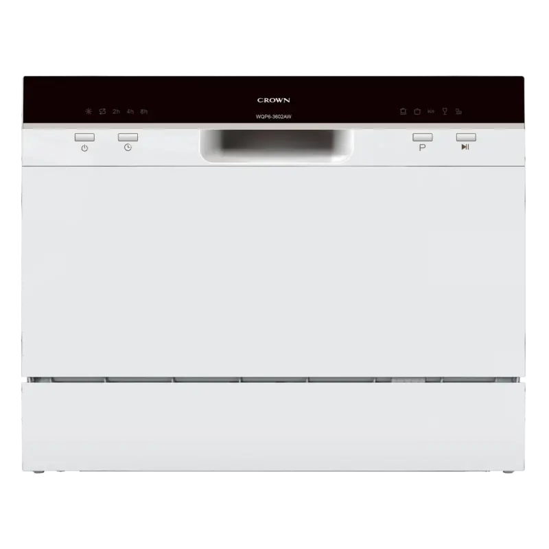Съдомиялна машина Crown WQP6-3602AW , 6 комплекта, F