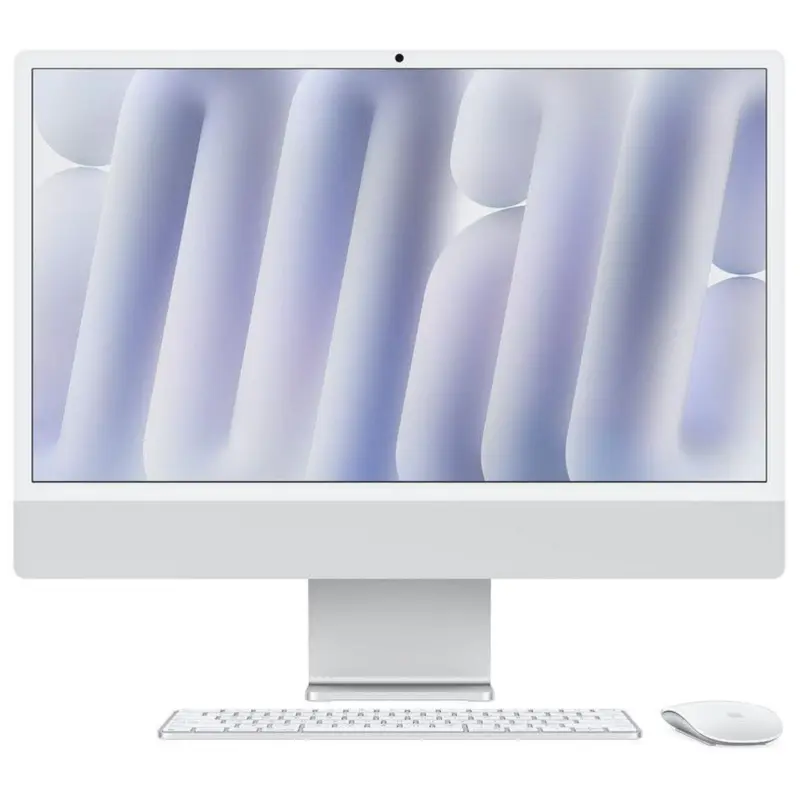 Компютър Apple iMac 24" M4 Nano-Texture 256GB Silver md3h4 , 16 , 24.00 , 256 , Apple M4 10-Core , Apple M4 10-Core GPU , Mac OS
