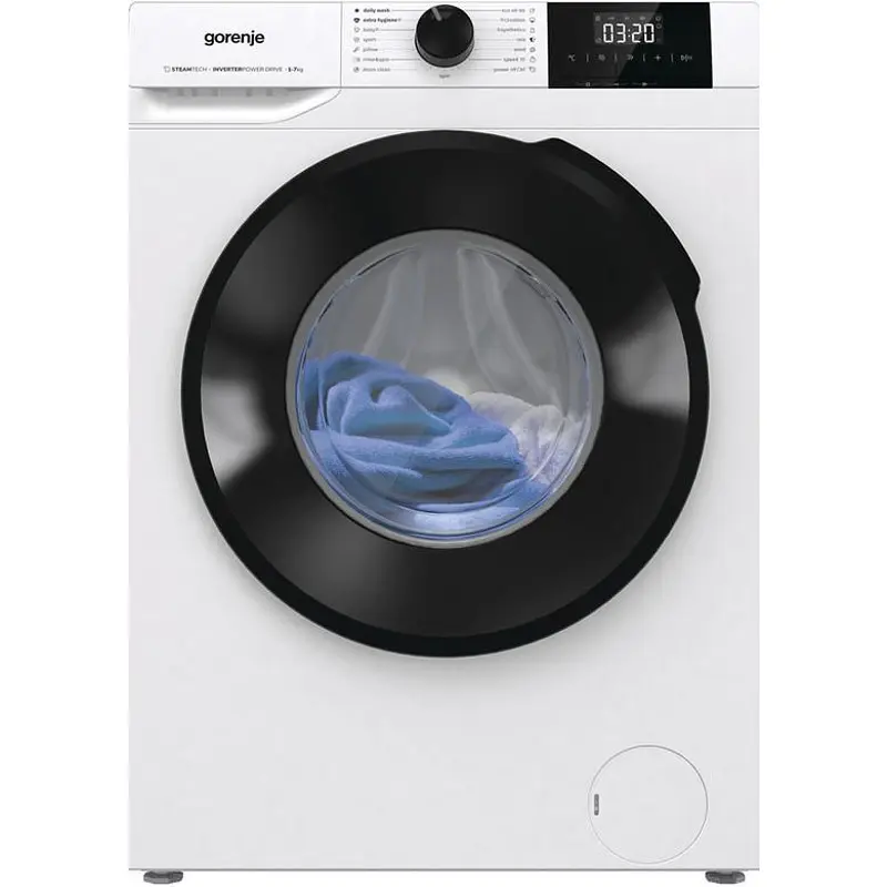 Пералня Gorenje W1NGPI72SBS , 1200 об./мин., 7.00 kg, B , Бял
