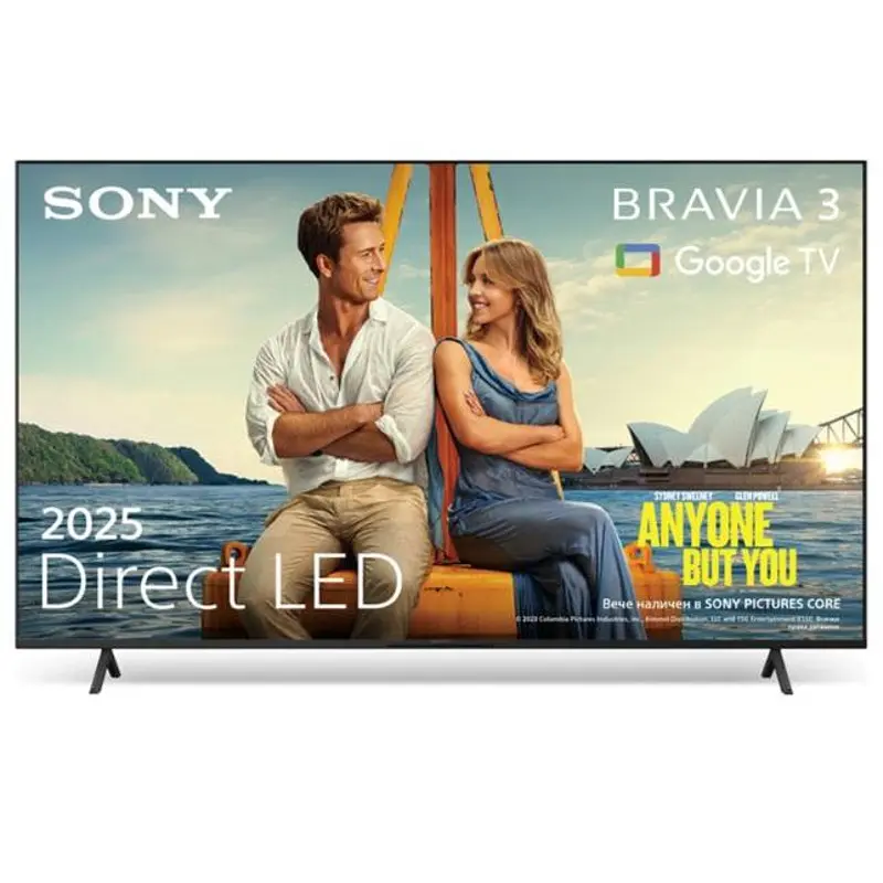 Телевизор Sony K43S35BP , 108 см, 3840x2160 UHD-4K , 43 inch, Android , LED , Smart TV