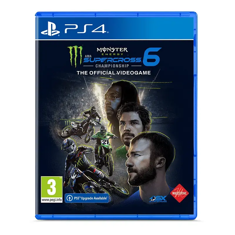 Игра Monster Energy Supercross 6 (PS4)
