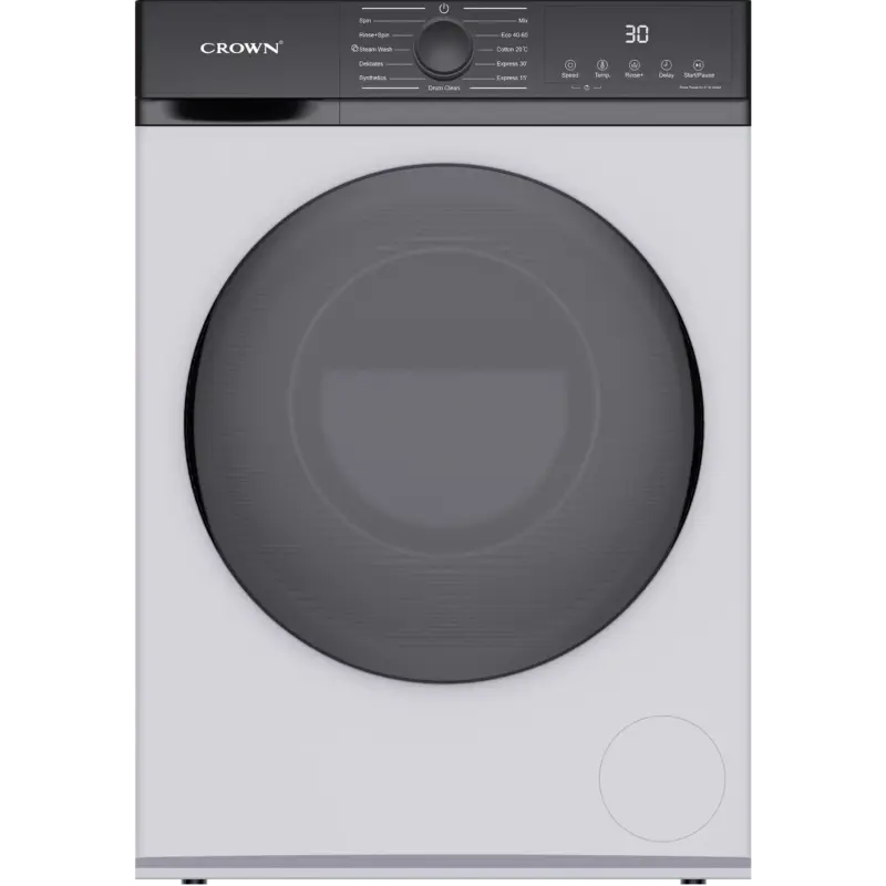 Пералня Crown CWM80J12BLDC , 1200 об./мин., 8.00 kg, A