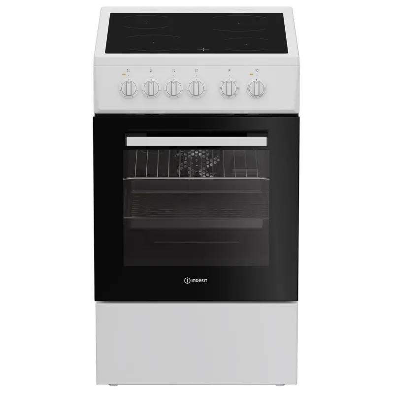 Готварска печка (ток) Indesit I5V8PMW , Бял , Керамични