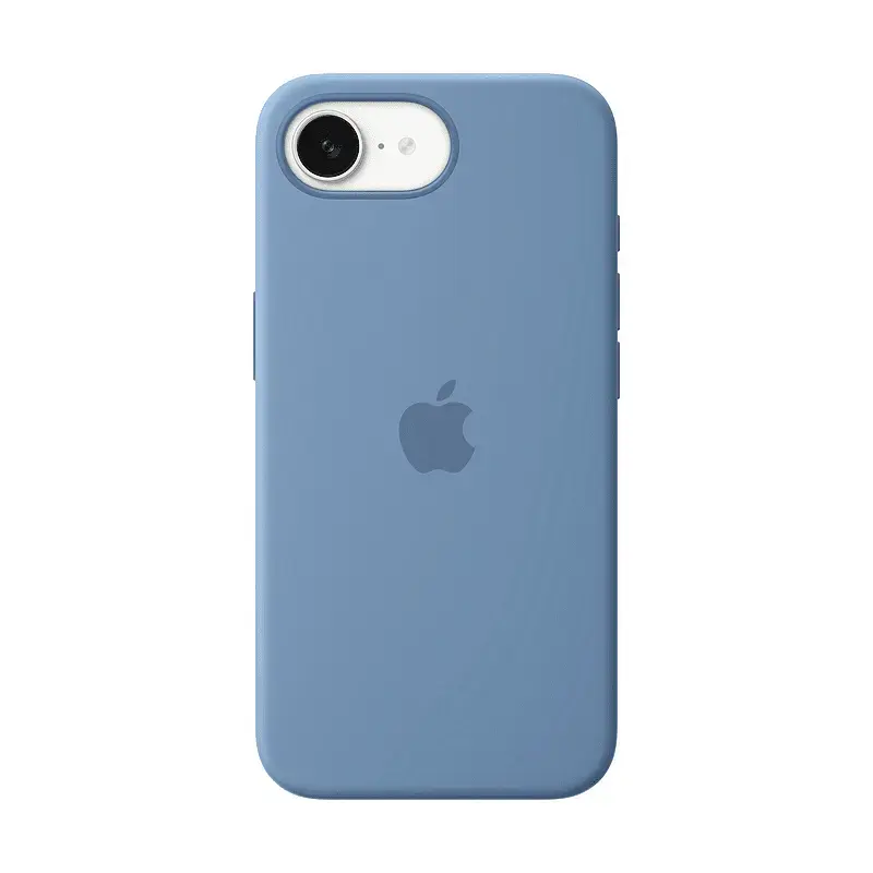Калъф Apple iPhone 16e Silicone - Winter Blue md3q4