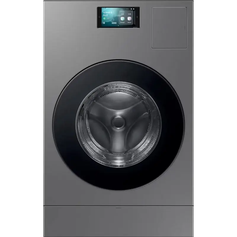 Пералня със сушилня Samsung BeSpoke WD18DB8995BZT2 , 1000 об./мин., 11 kg, 18.00 kg, A , Inox