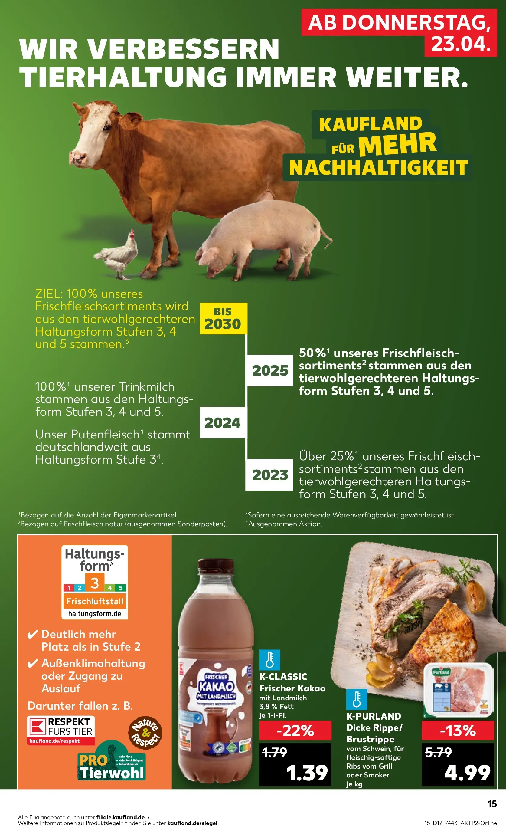 Prospekt Kaufland ab 22.04.2026 » Angebote Online zum Blättern | Seite: 15 | Produkte: Grill