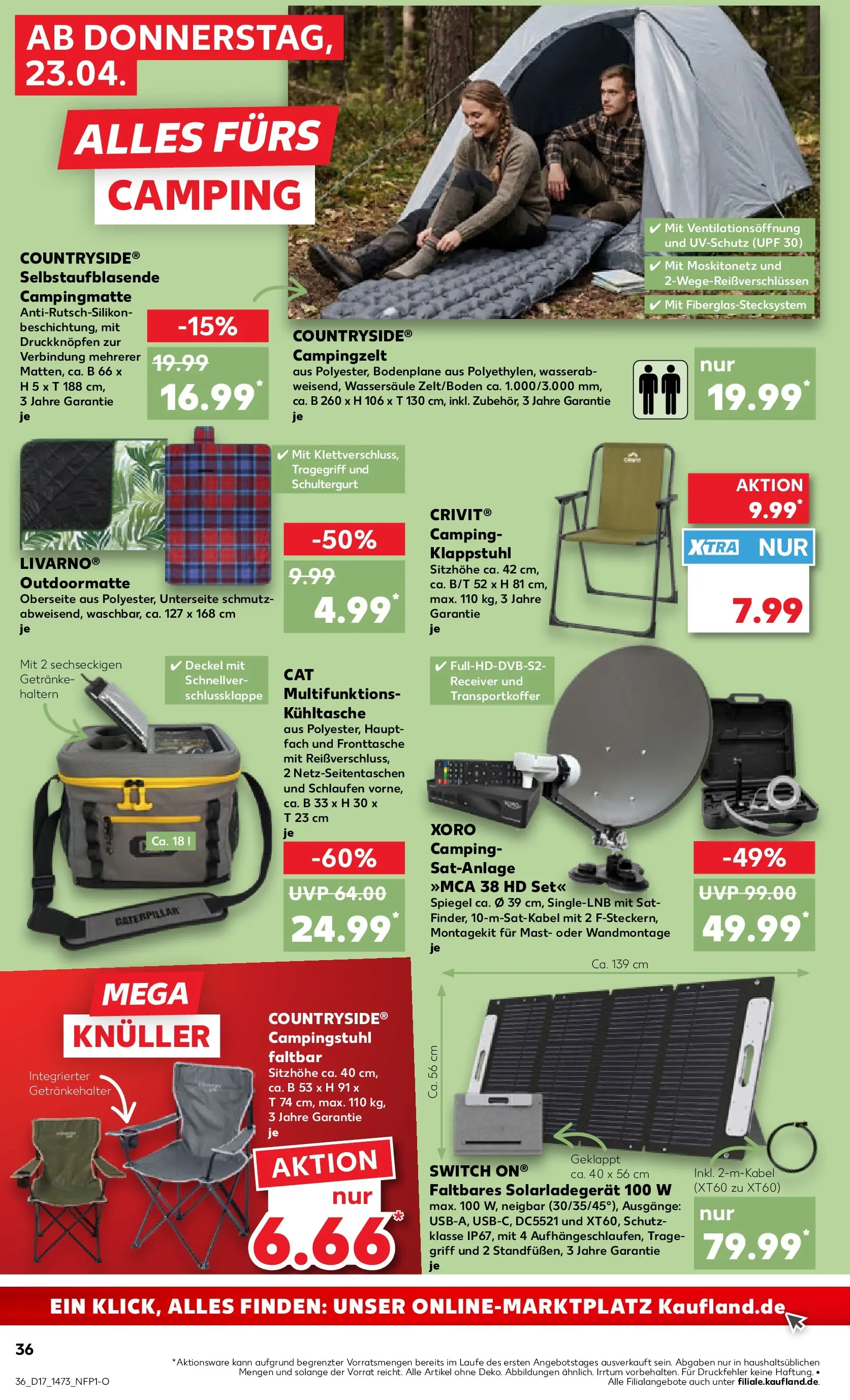 Prospekt Kaufland ab 22.04.2026 » Angebote Online zum Blättern | Seite: 36 | Produkte: Spiegel, Receiver