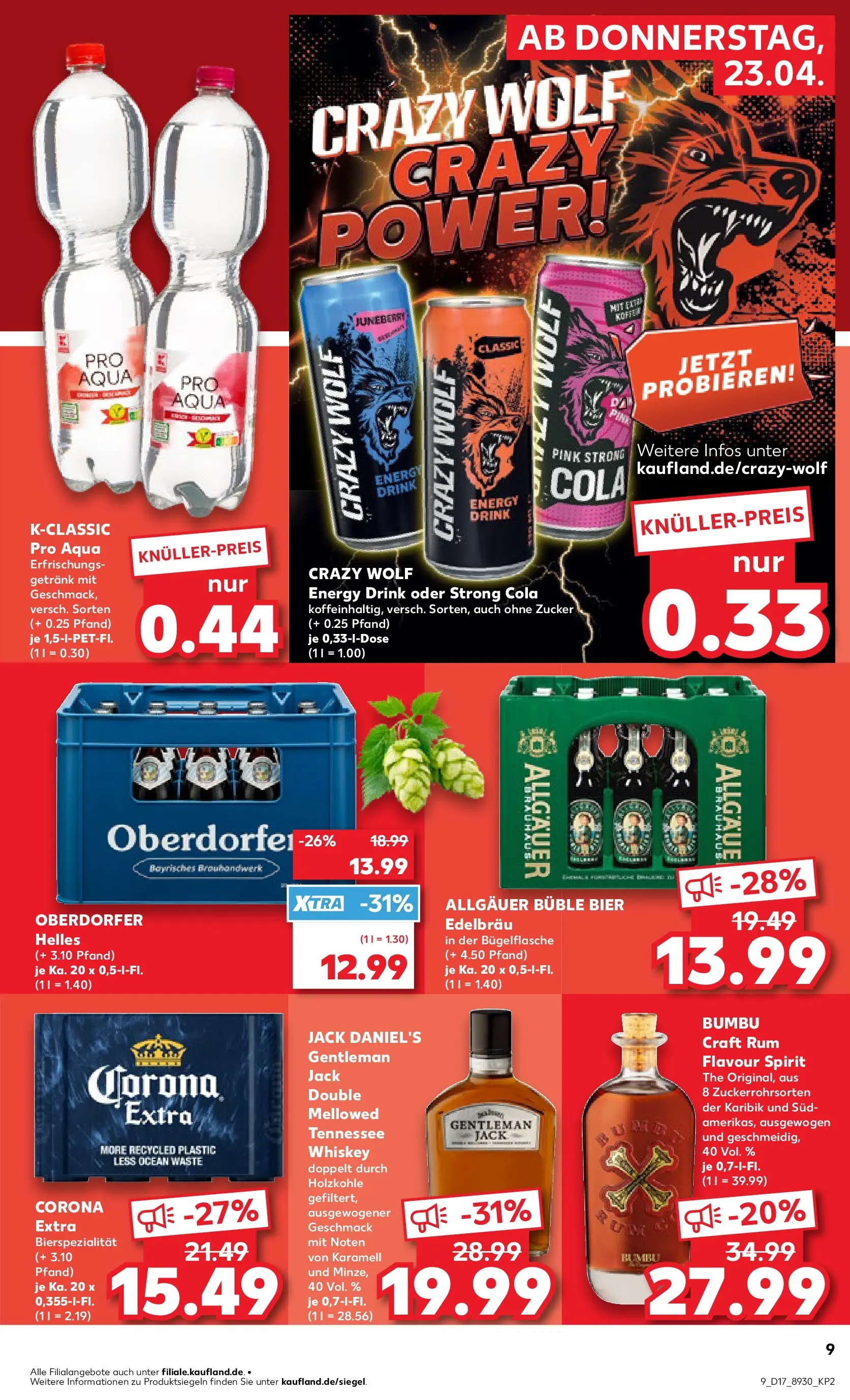 Prospekt Kaufland ab 22.04.2026 » Angebote Online zum Blättern | Seite: 9