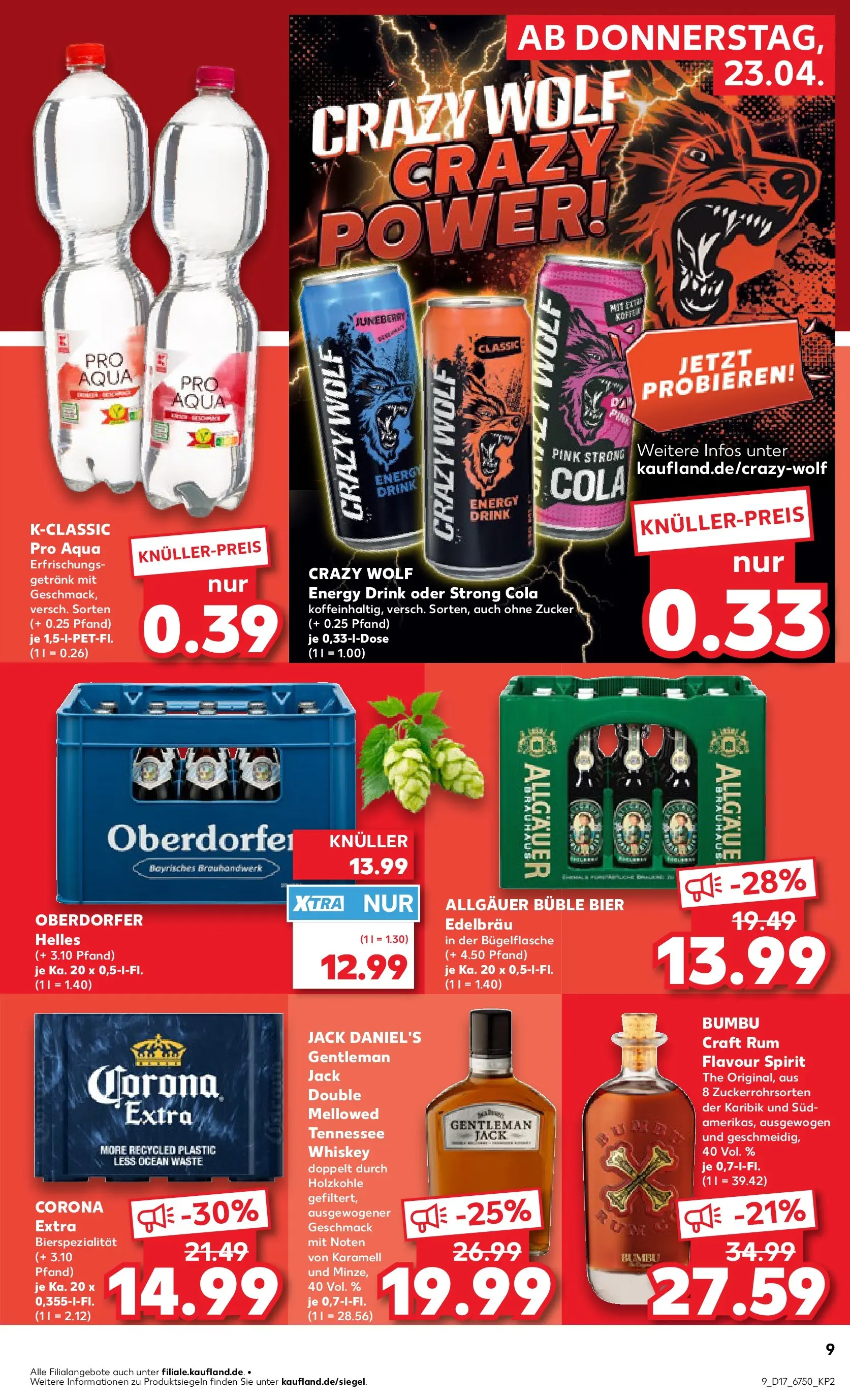 Prospekt Kaufland ab 20.04.2026 » Angebote Online zum Blättern | Seite: 21