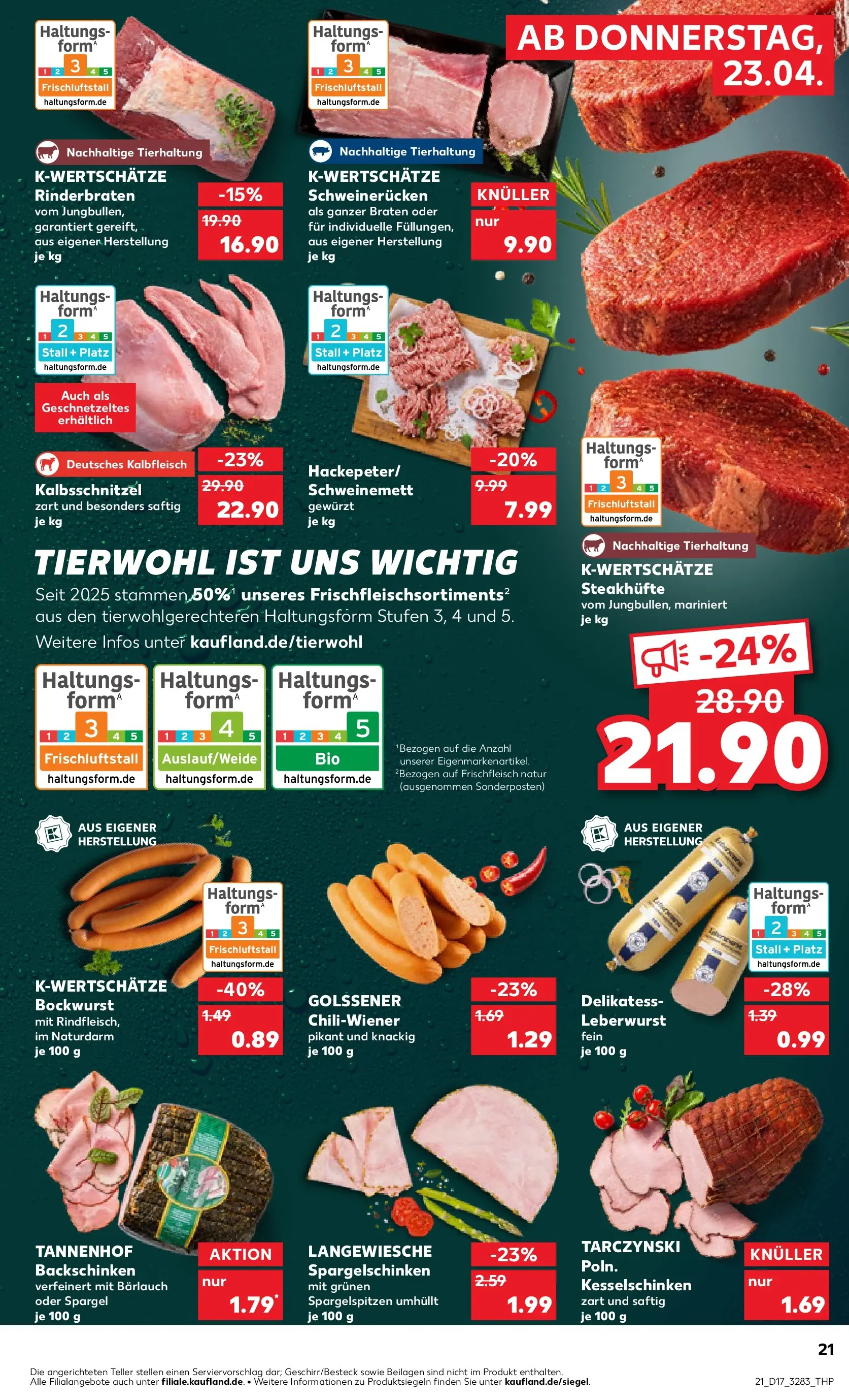 Prospekt Kaufland ab 20.04.2026 » Angebote Online zum Blättern | Seite: 33