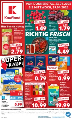 Kaufland Prospekt Oranienburg	 ab 22.04.2026 gültig