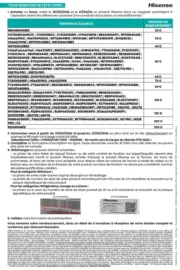 Hisense Jusqu'&agrave; 300&euro; rembours&eacute;s