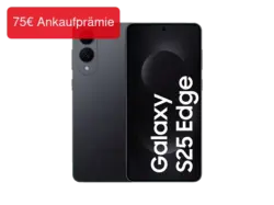 SAMSUNG Galaxy S25 Edge 256 GB Titanium Jetblack Dual SIM