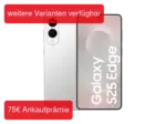 MediaMarkt Saturn SAMSUNG Galaxy S25 Edge 256 GB Titanium Silver Dual SIM