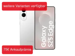 SAMSUNG Galaxy S25 Edge 256 GB Titanium Silver Dual SIM