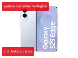 SAMSUNG Galaxy S25 Edge 256 GB Titanium Icyblue Dual SIM