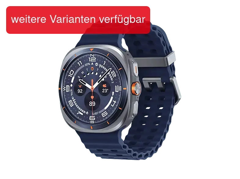 SAMSUNG Galaxy Watch Ultra 47 mm Smartwatch Nitrilkautschuk, 90-140 mm, Titanium Blue