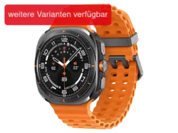 SAMSUNG Galaxy Watch Ultra 47 mm Smartwatch Nitrilkautschuk, 90-140 mm, Titanium Gray