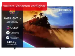 PHILIPS 55OLED760/12 OLED Ambilight TV (Flat, 55 Zoll / 139 cm, UHD 4K, SMART TV, Ambilight)