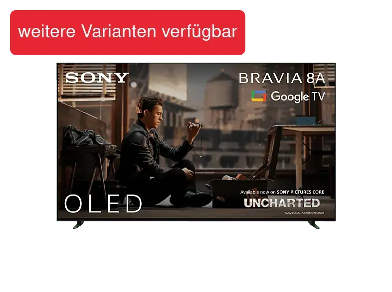 SONY BRAVIA 8A K-55XR8A OLED TV (Flat, 55 Zoll / 139 cm, 4K, SMART TV)