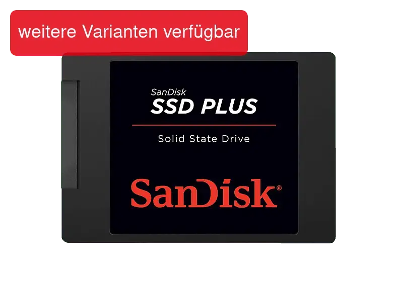 SANDISK &reg; SSD Plus Festplatte, 2 TB SATA 6 Gbps, intern