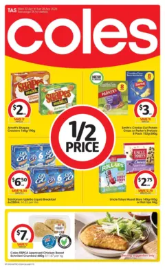 Preview of Coles catalogue TAS - valid from 22.04.2026