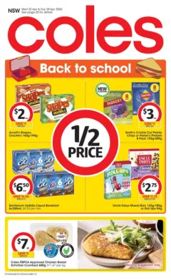Preview of Coles catalogue NSW - valid from 22.04.2026