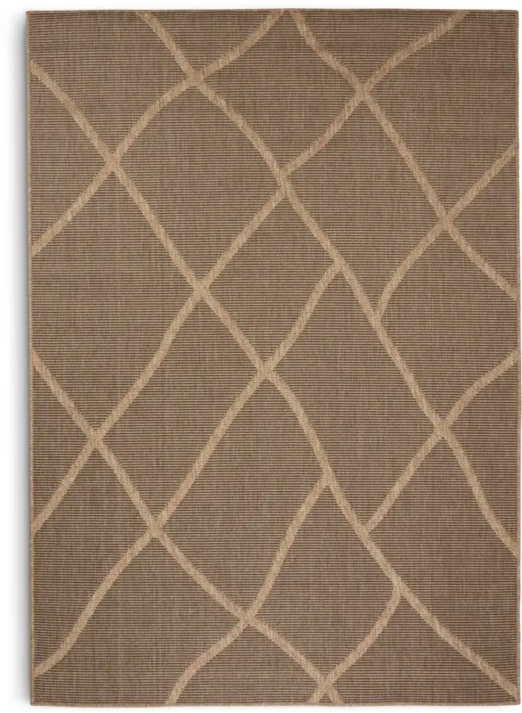 JYSK Килим GYLLENLAKK 140x200 натурал