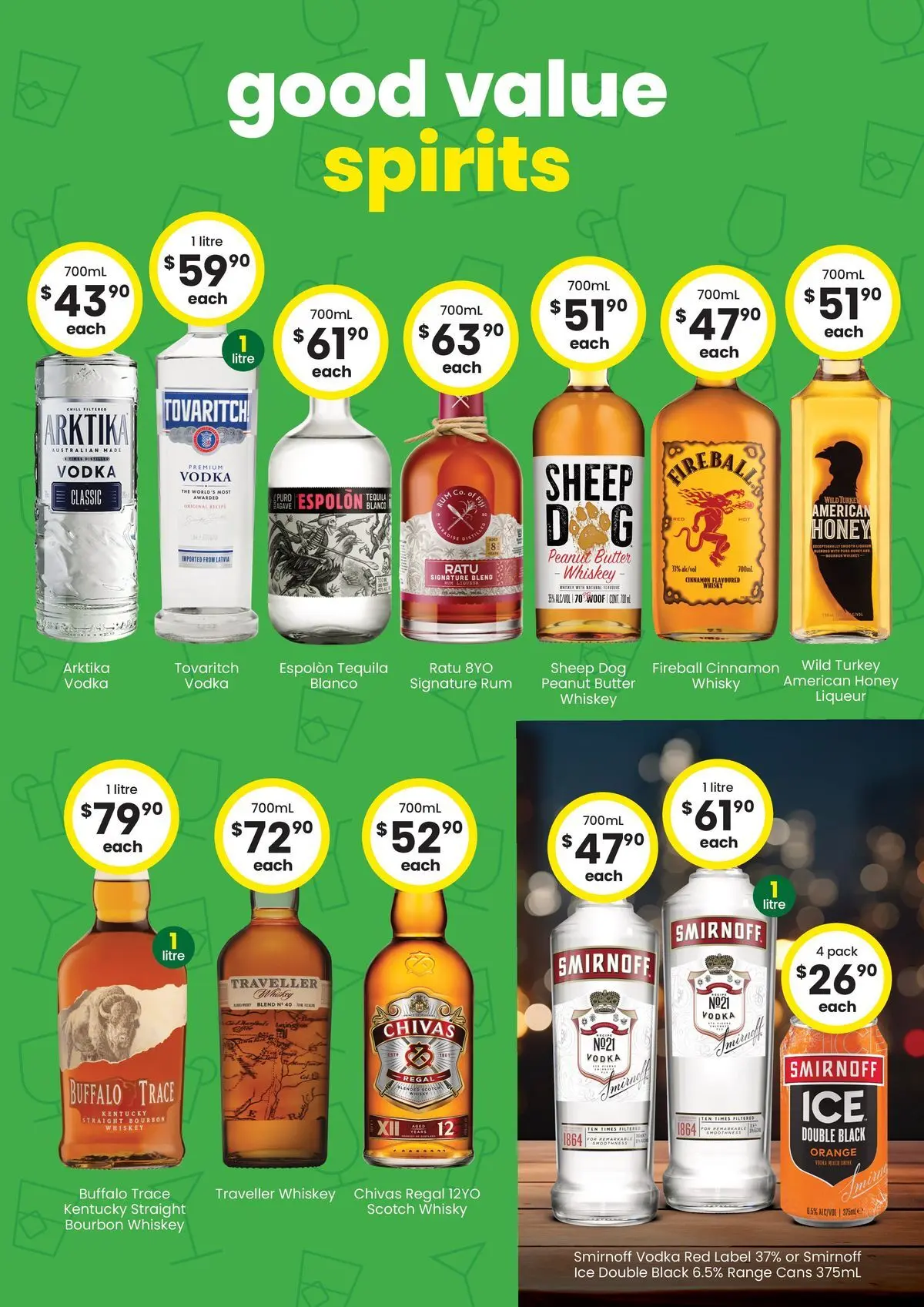 The Bottle-O catalogue Burdell  - 19/04/2026 > weekly / monthly specials | Page: 4 | Products: Honey, Whiskey, Rum, Scotch