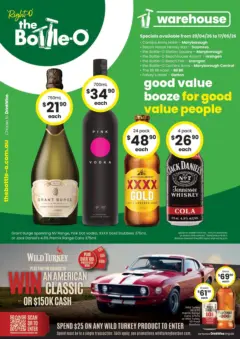 Preview of The Bottle-O catalogue  - valid from 19.04.2026