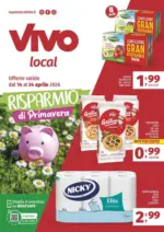 Vivo Supermercati Risparmio di primavera - al 24.04.2026