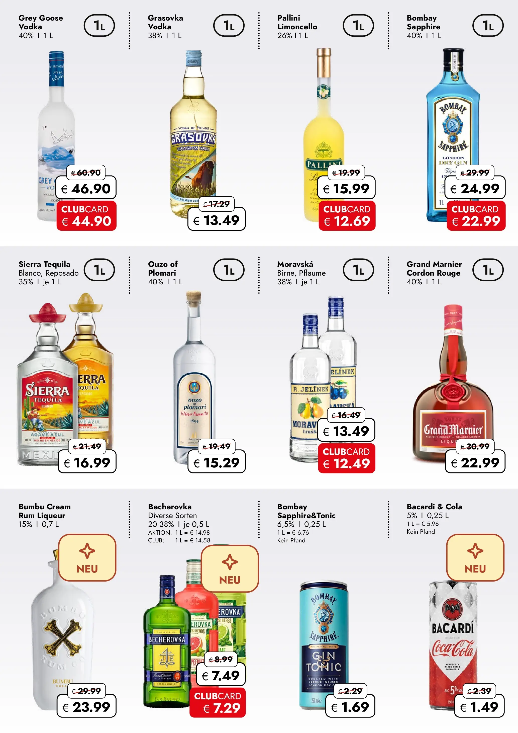 Travel Free - Travel Free: Aktionsangebote (ab 16.04.2026) zum Blättern | Seite: 3 | Produkte: Bacardi, Cola, Rum, Gin