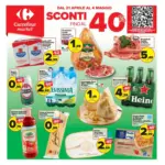 Carrefour Market Superstore Sconti fino al 40% - al 04.05.2026