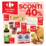 Carrefour Market Superstore Sconti fino al 40% - al 04.05.2026