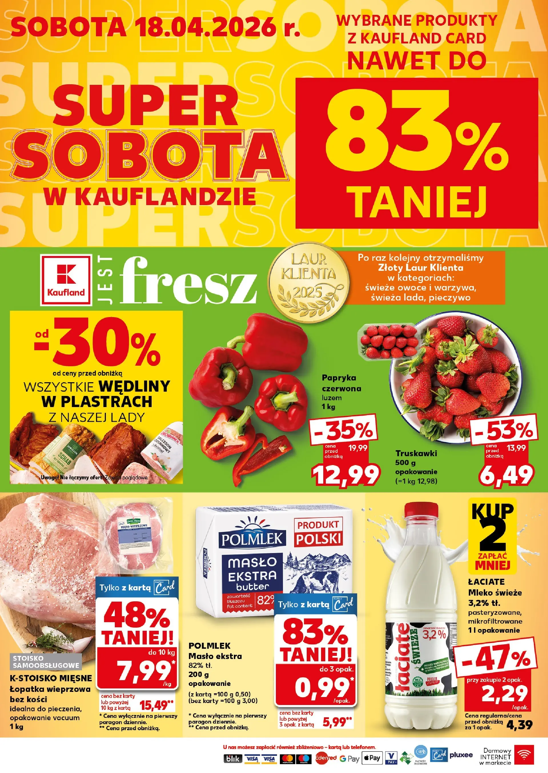 Kaufland - Kaufland Gazetka Tygodnia ważna do 22.04 od 15.04.2026 - od jutra PDF | Strona: 14