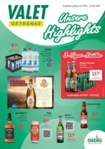Gefako Getr&auml;nke Valet: Angebote - bis 02.05.2026