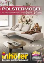 M&ouml;bel Inhofer POLSTERM&Ouml;BEL - bis 02.05.2026