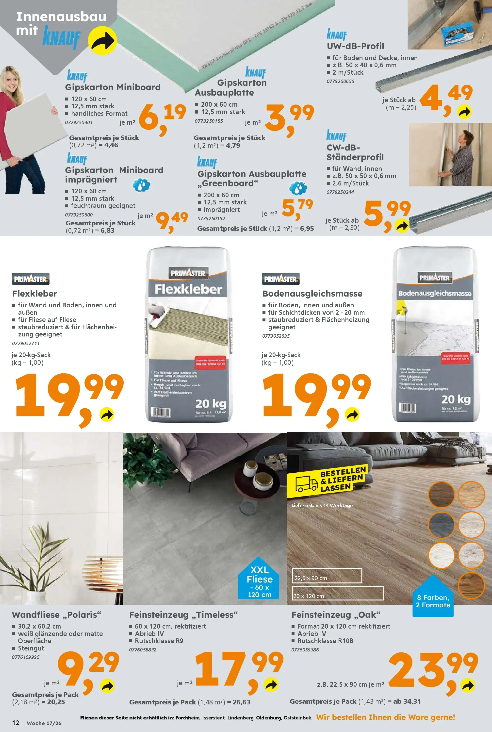 Globus Baumarkt Prospekt Heusweiler	 (ab 20.04.2026) zum Blättern | Seite: 12