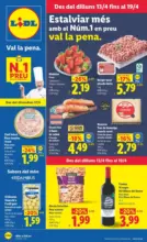 Lidl № 1 PRECIO - Ofertas v&aacute;lidas del 13/04 al 19/04 - hasta el 19.04.2026
