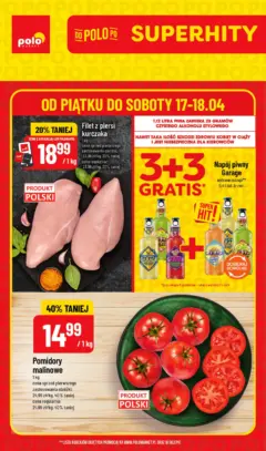 Pogląd oferty "POLOmarket gazetka - Super Hity" - ważna od 16.04.2026