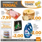 Tocal Prezzi tondi - al 27.04.2026
