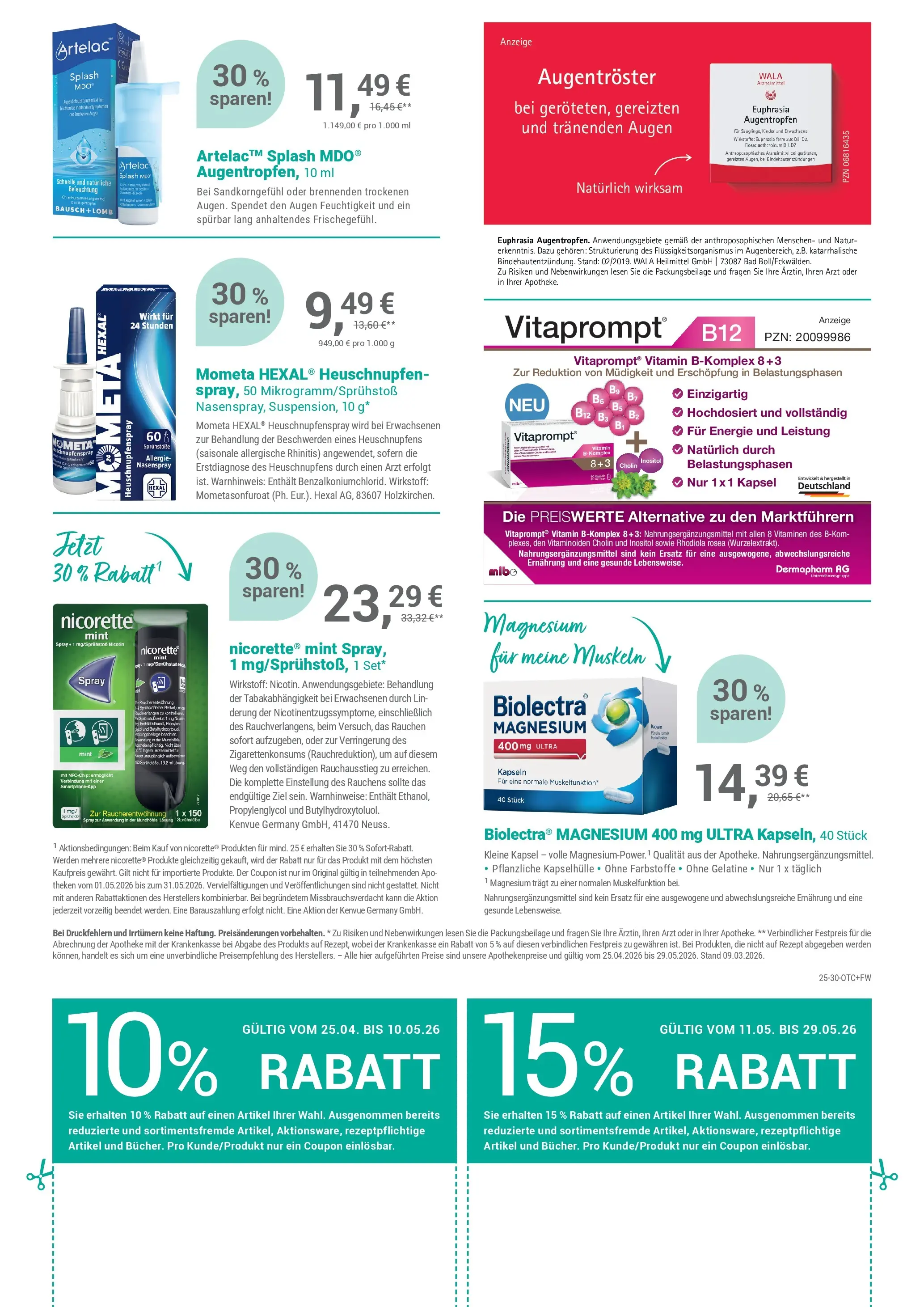 Angebote - Ihre Apotheke vor Ort: Jetzt alle Angebote auch online entdecken! (ab 24.04.2026) zum Blättern | Seite: 5 | Produkte: Bad