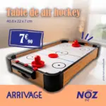 Noz Table de hockey sur air - au 23.04.2026