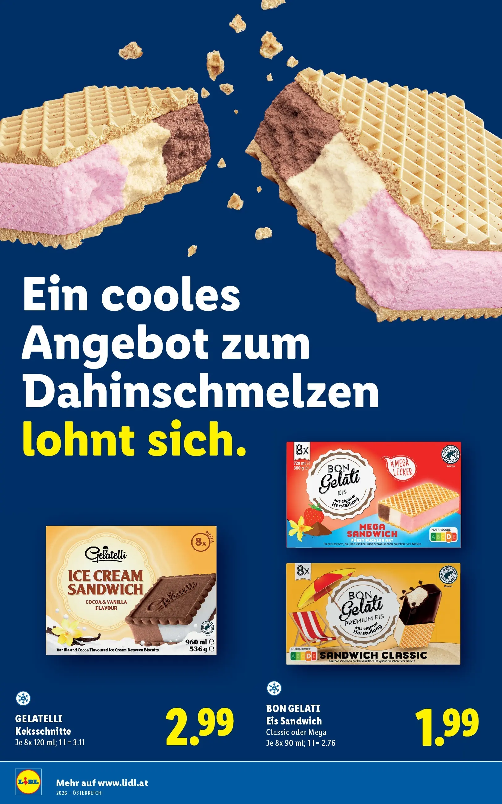 Lidl - Lidl ab 18.04.2026 - Angebote ab donnerstag | Seite: 8 | Produkte: Eis, Rum, Bourbon