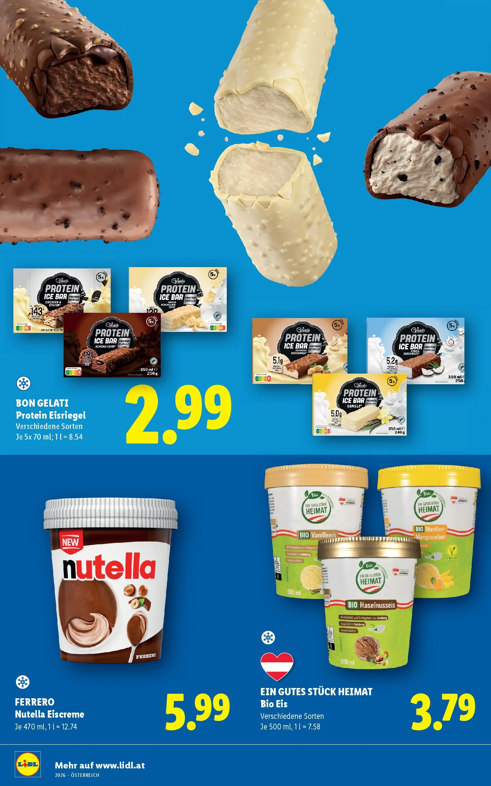 Lidl - Lidl ab 18.04.2026 - Angebote ab donnerstag | Seite: 10 | Produkte: Eis, Salat, Schokolade