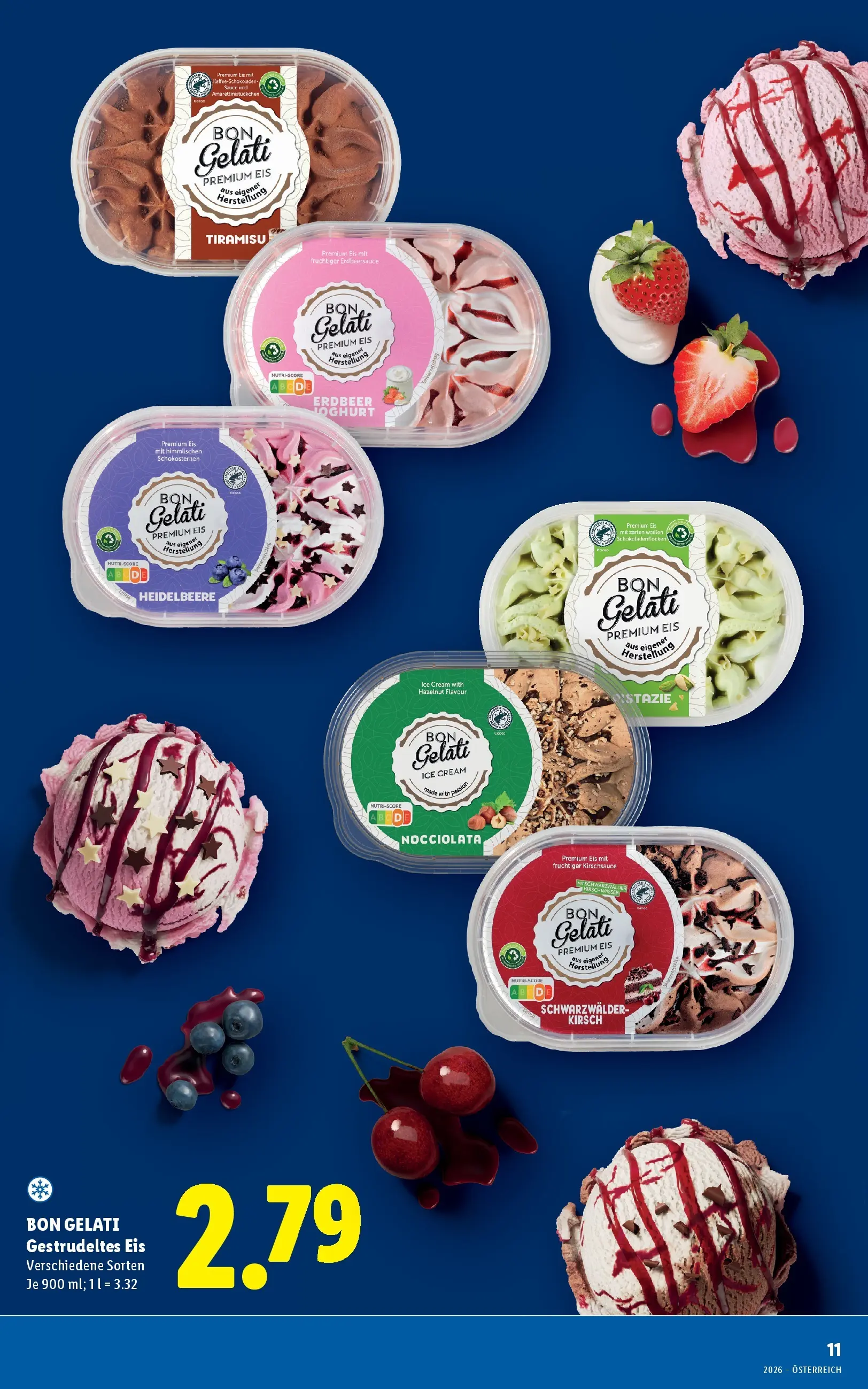 Lidl - Lidl ab 18.04.2026 - Angebote ab donnerstag | Seite: 11 | Produkte: Eis